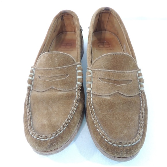 Allen Edmonds Sea Island Penny Loafer Brown Suede - Picture 4 of 6